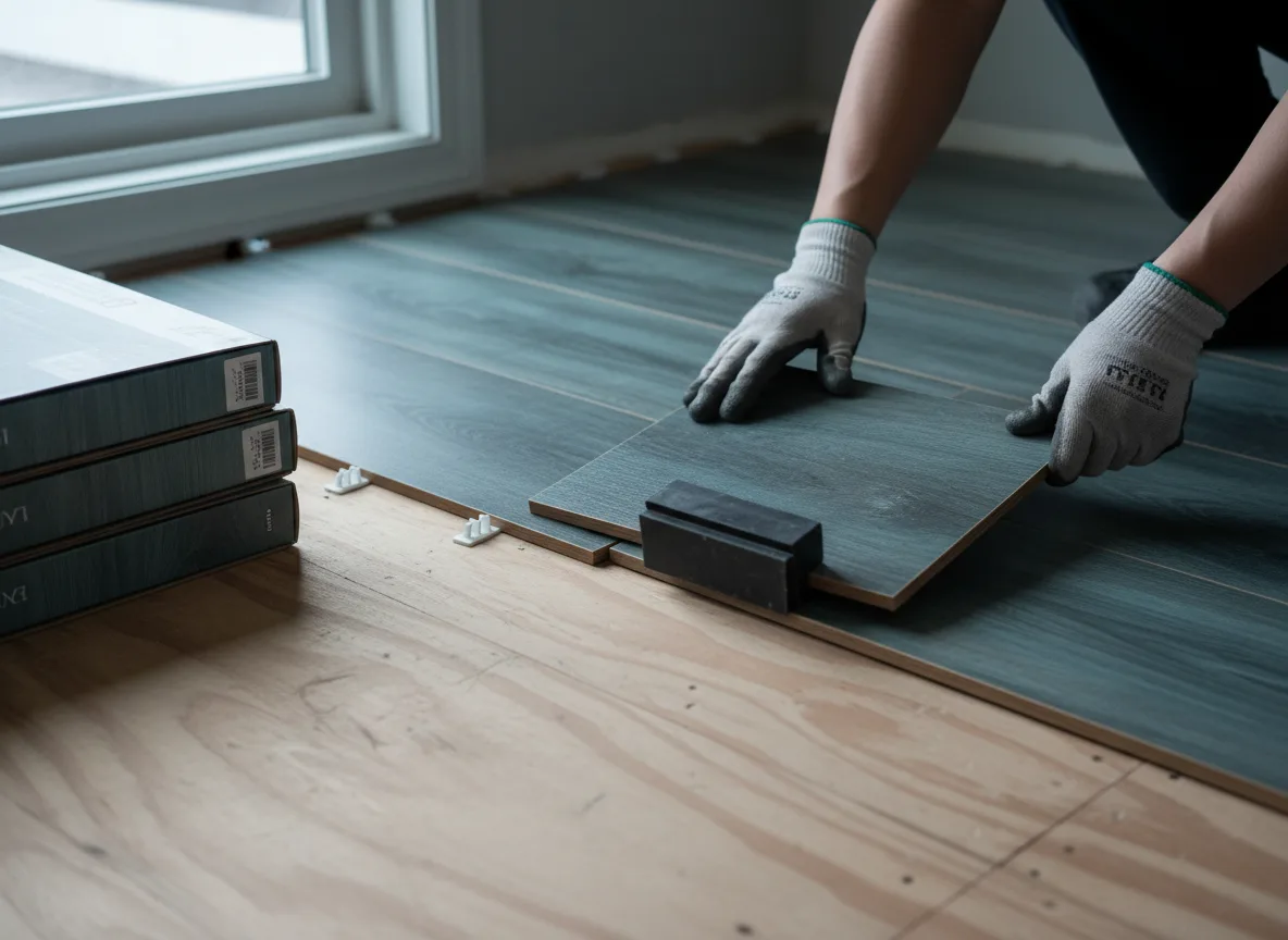 Luxury Vinyl Plank Installation company in Harris, MN